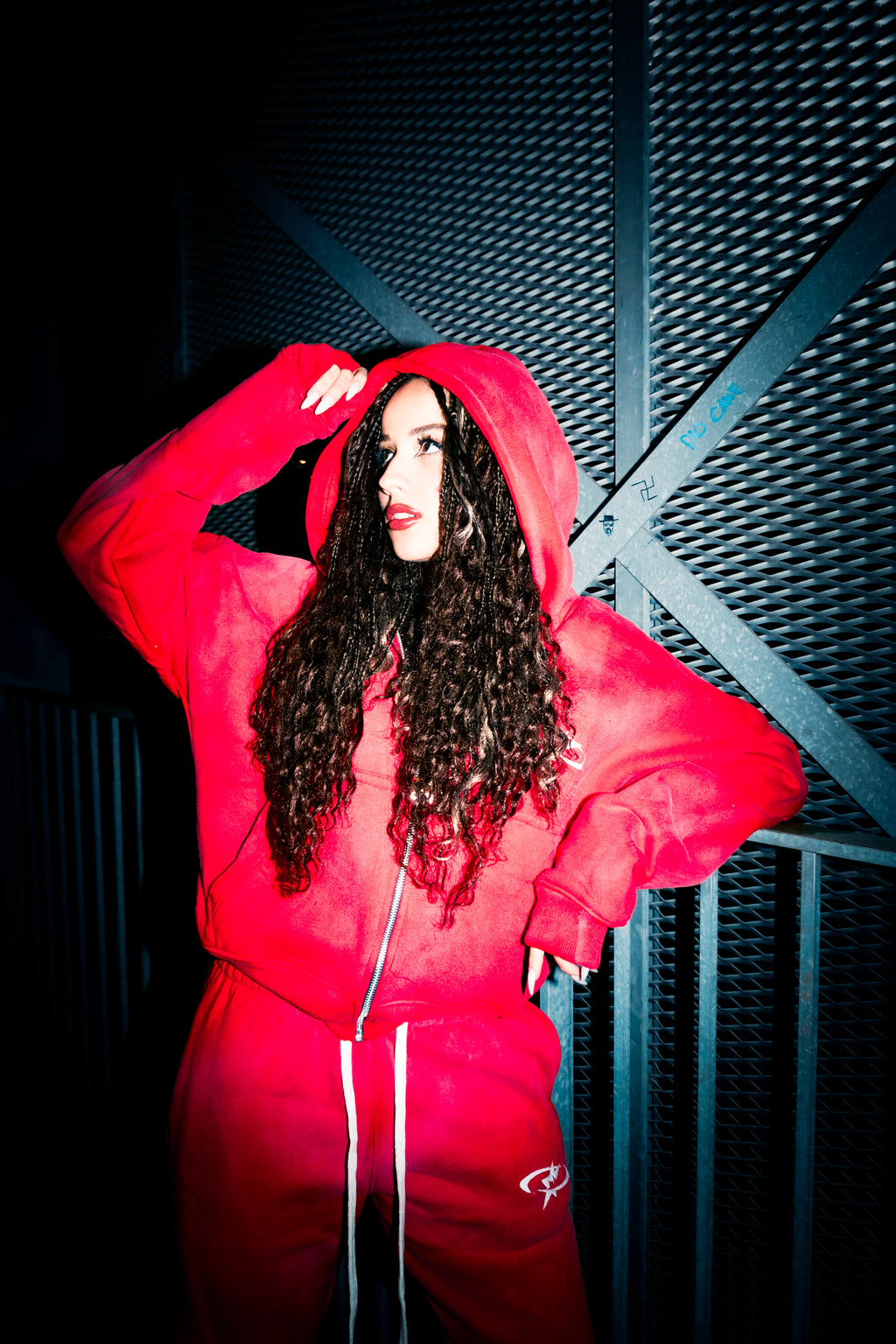 THE RED TRACKSUIT