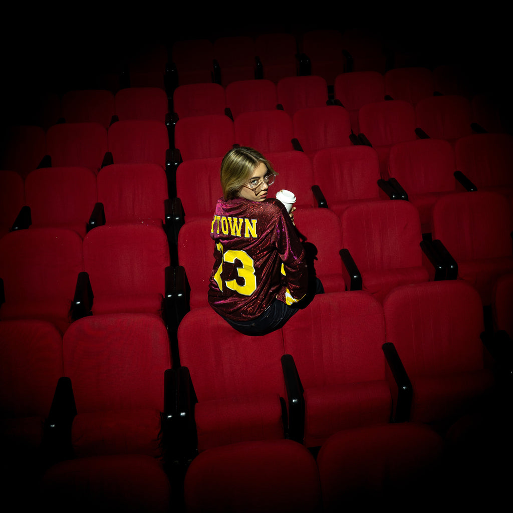 RED SHINING STAR LONGSLEEVE