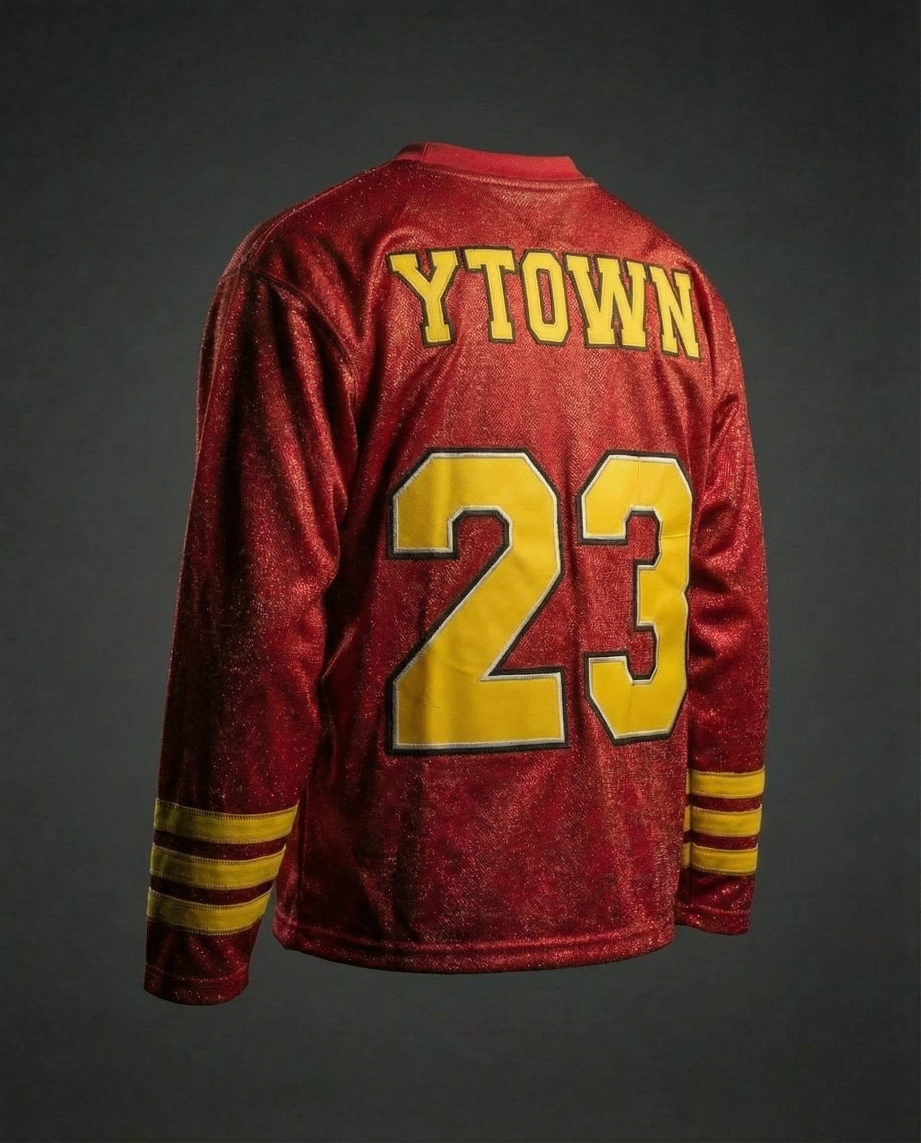 RED SHINING STAR LONGSLEEVE